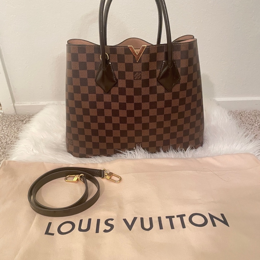 Louis Vuitton Brown Damier Tote Bag